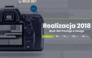 Konkurs na najlepszą realizację z użyciem produktów firmy Bruk-Bet