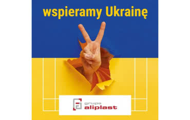 Aliplast wspiera ofiary wojny na Ukrainie